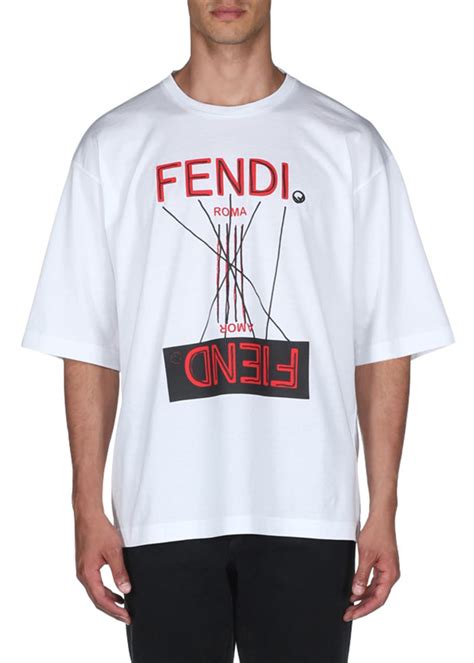 fendi mens polo shirt|fendi fiend t shirt.